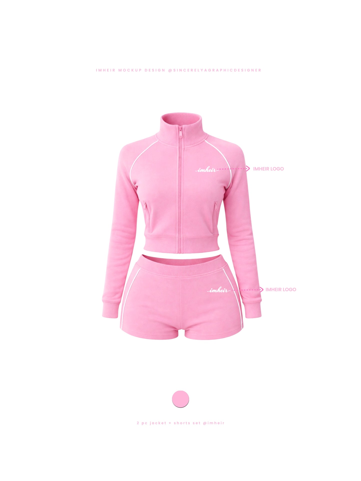 Blush Jacket Set