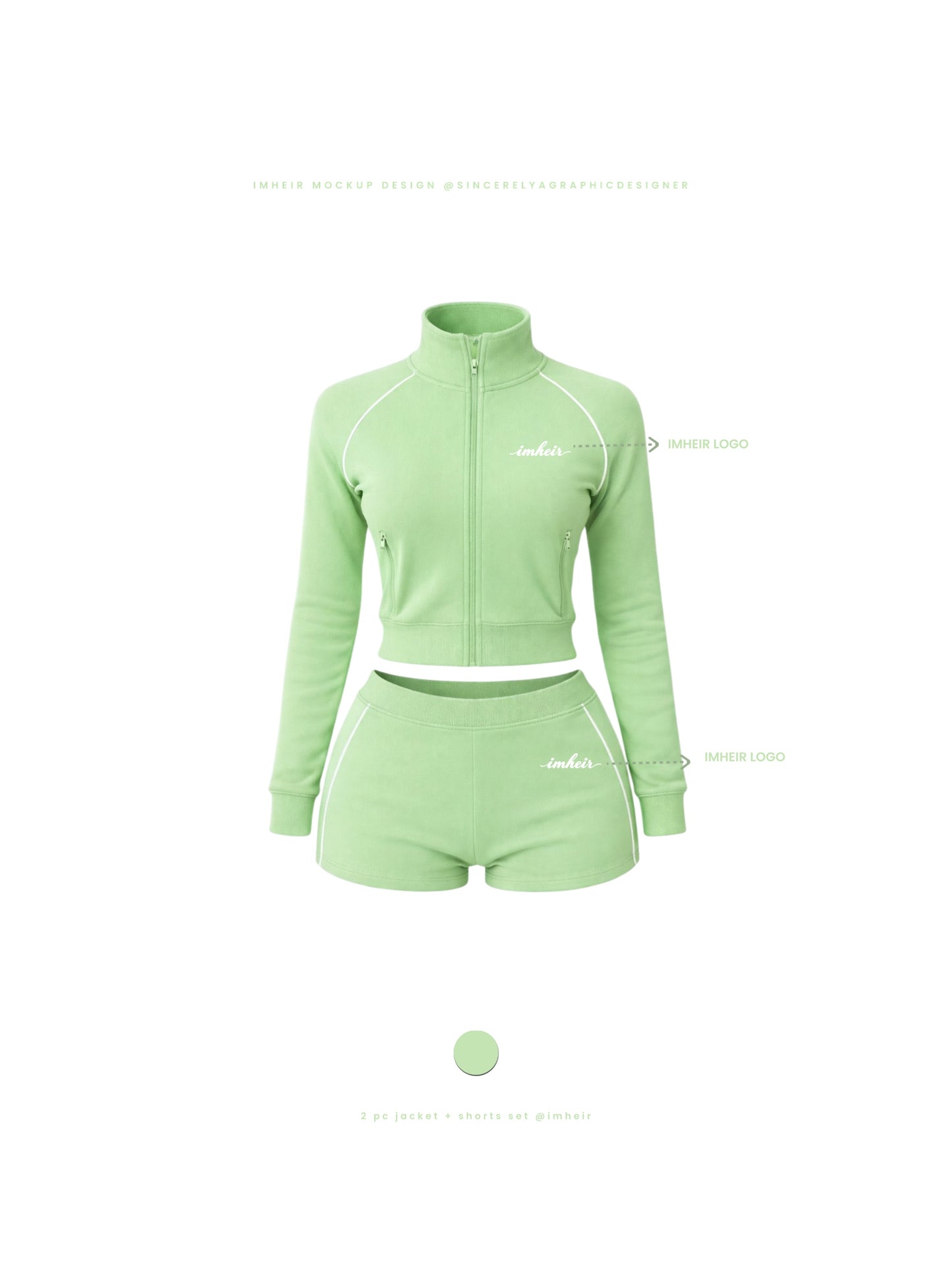 Mint Jacket Set