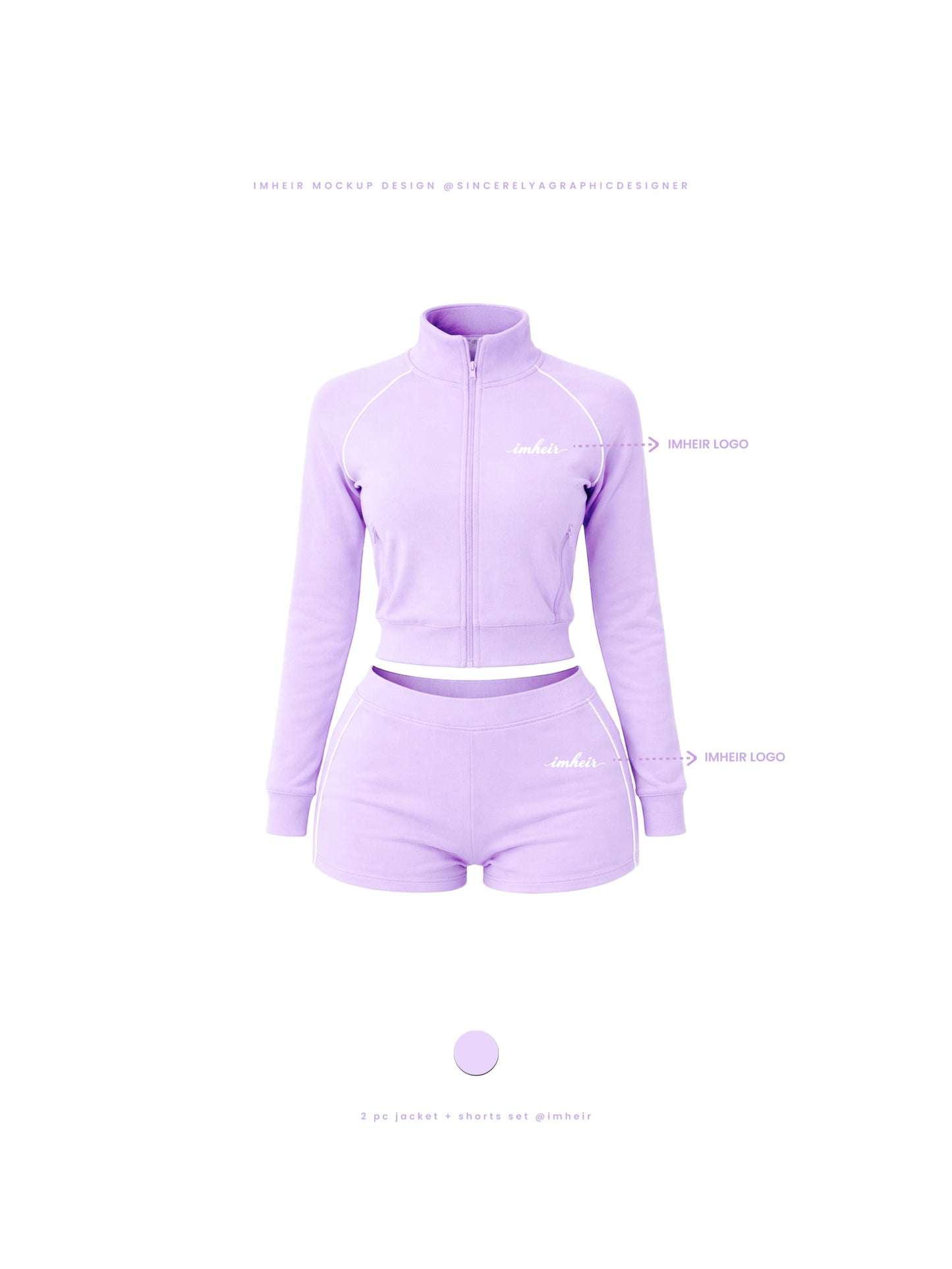 Lilac Jacket Set