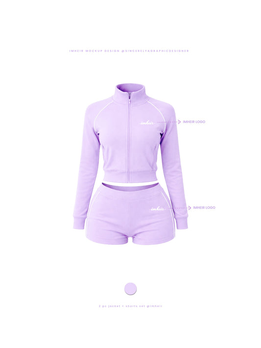 Lilac Jacket Set